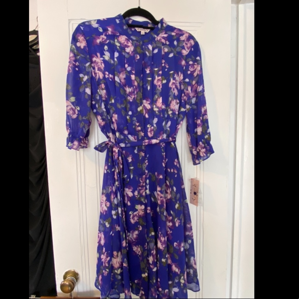 Nanette Lepore printed midi dress- NEW with tags!